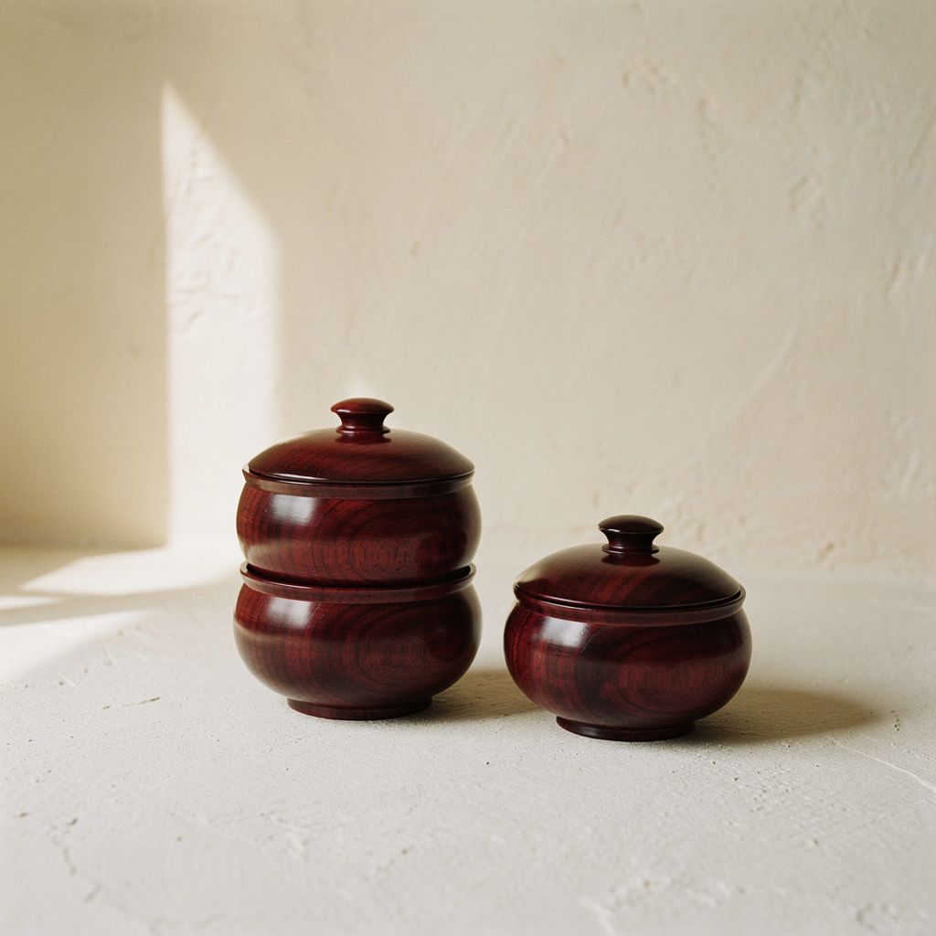 Lacquered bowls